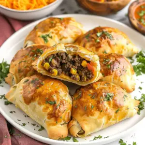 Air Fryer Taco Bombs