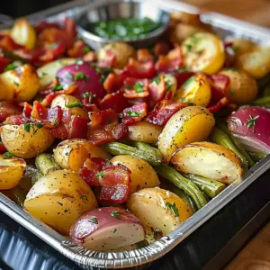 Bacon Ranch Vegetables