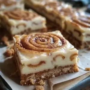 Cinnamon Roll Bliss Bars