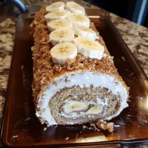 Banana Cake Roll