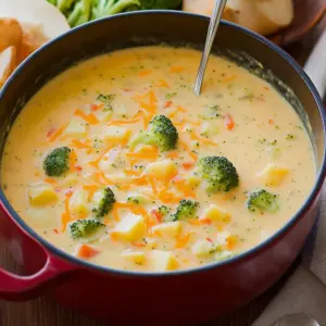 Cheddar Broccoli Potato Soup