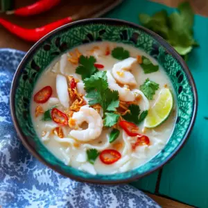 Coconut Lime Noodle Soup