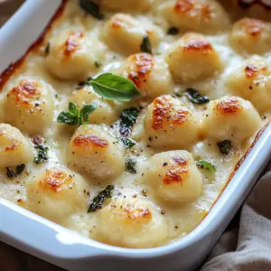 Creamy Baked Gnocchi