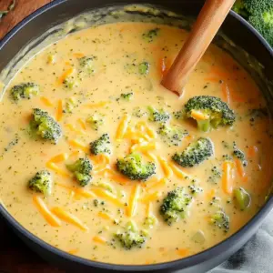 Creamy Broccoli Cheddar Soup