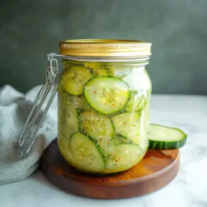 Cucumber Salad Jar