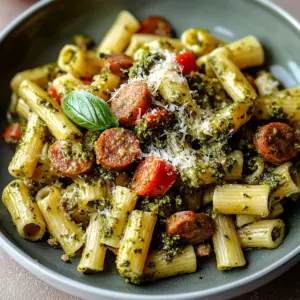 Easy Sausage Pesto Pasta Recipe to Try Tonight