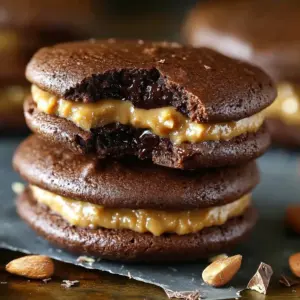 German Chocolate Whoopie Pies