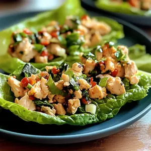 Quick Chicken Larb Lettuce Wraps You’ll Love
