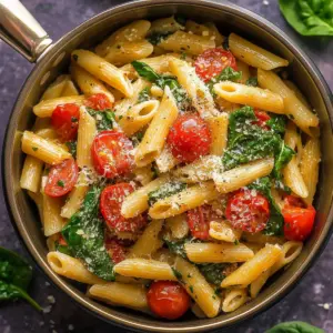 Tomato and Spinach Pasta