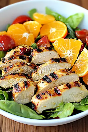 Honey‑Orange Chicken Salad