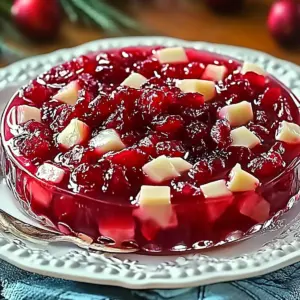 Cranberry Jell‑O Salad