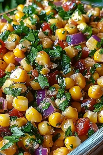Grilled Corn Salad