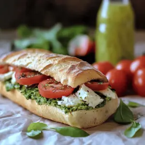 Chicken Pesto Sandwich