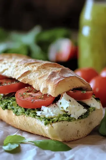 Chicken Pesto Sandwich