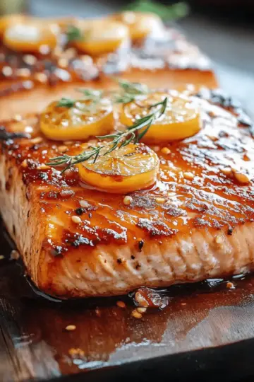 Cedar Plank Grilled Salmon