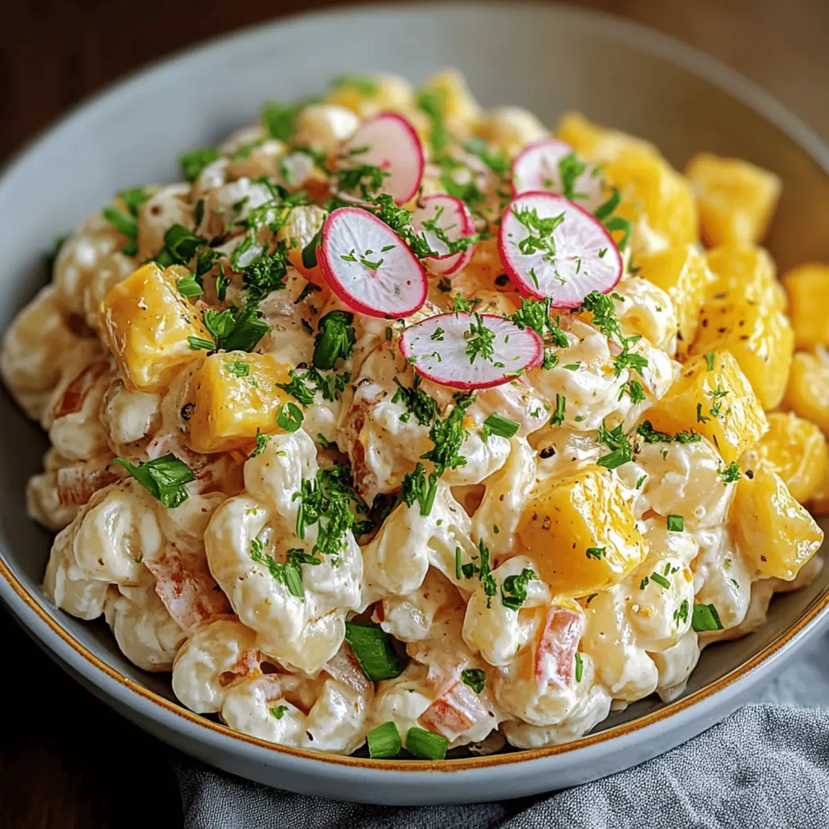 Creamy American Macaroni Salad