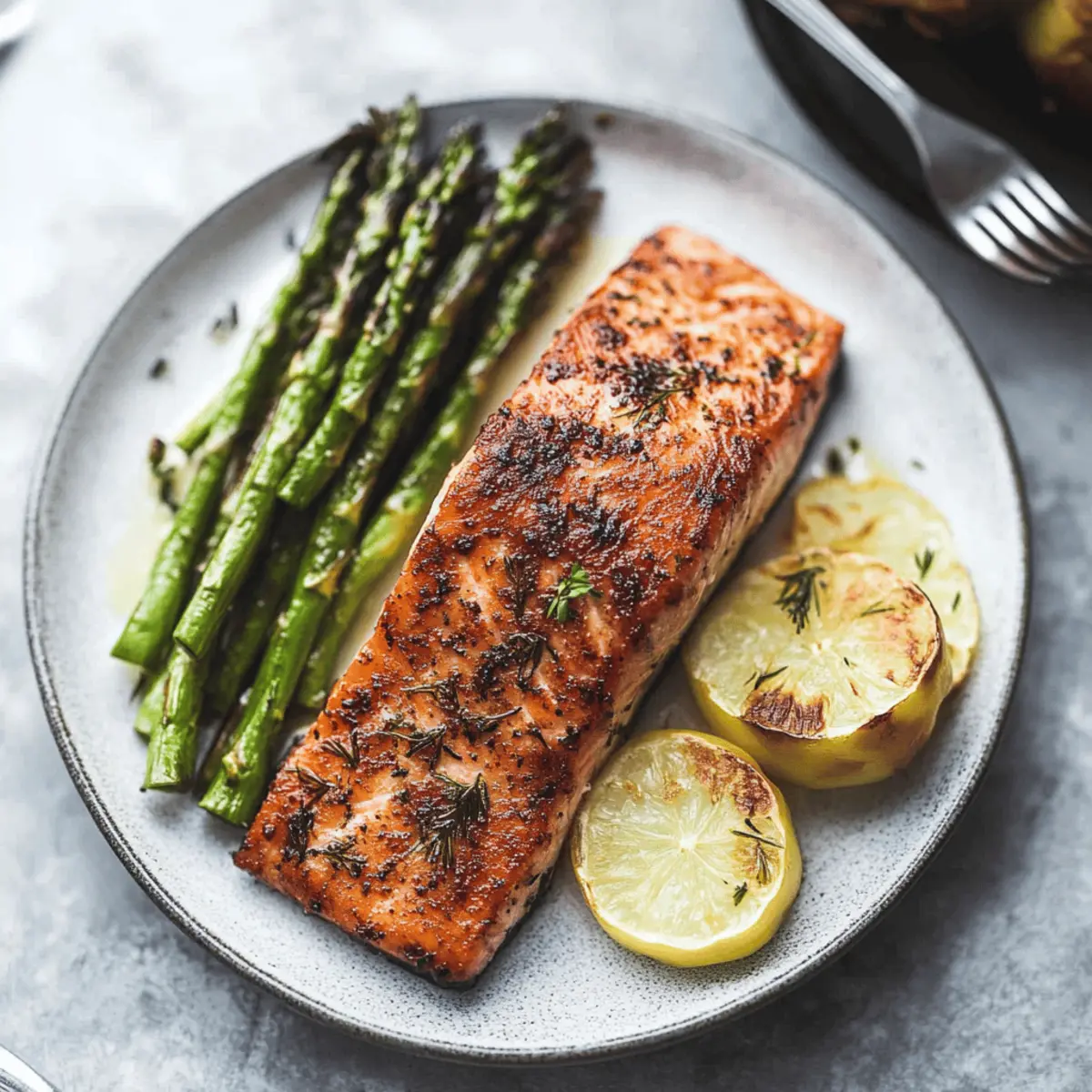 Sheet Pan Salmon and Asparagus with Potatoes