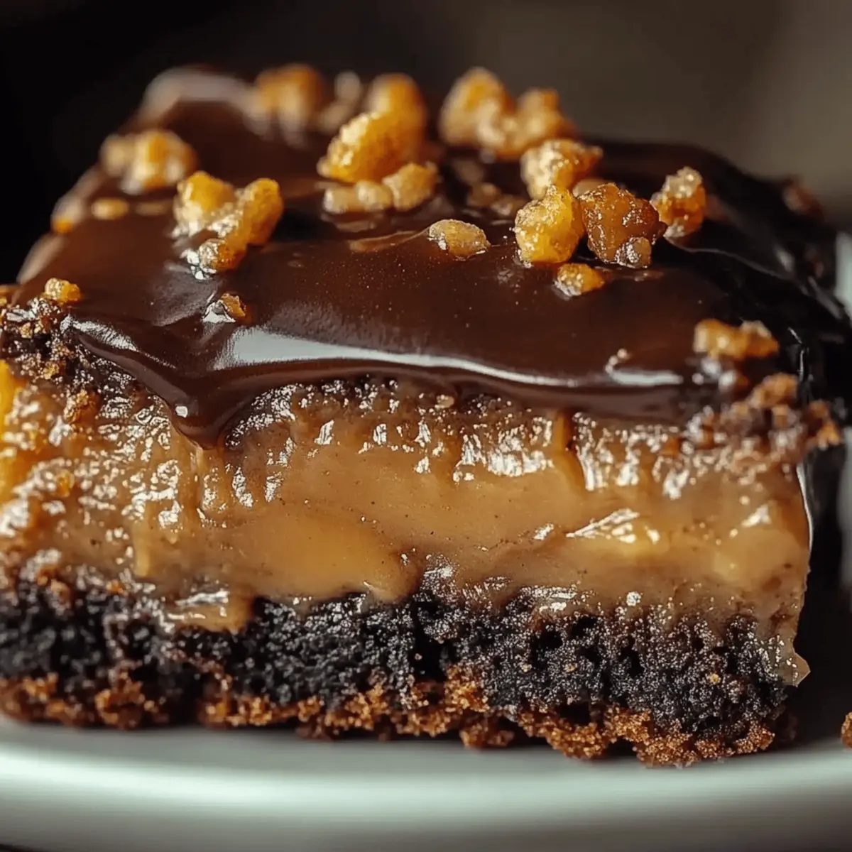Chocolate Caramel Dump Cake