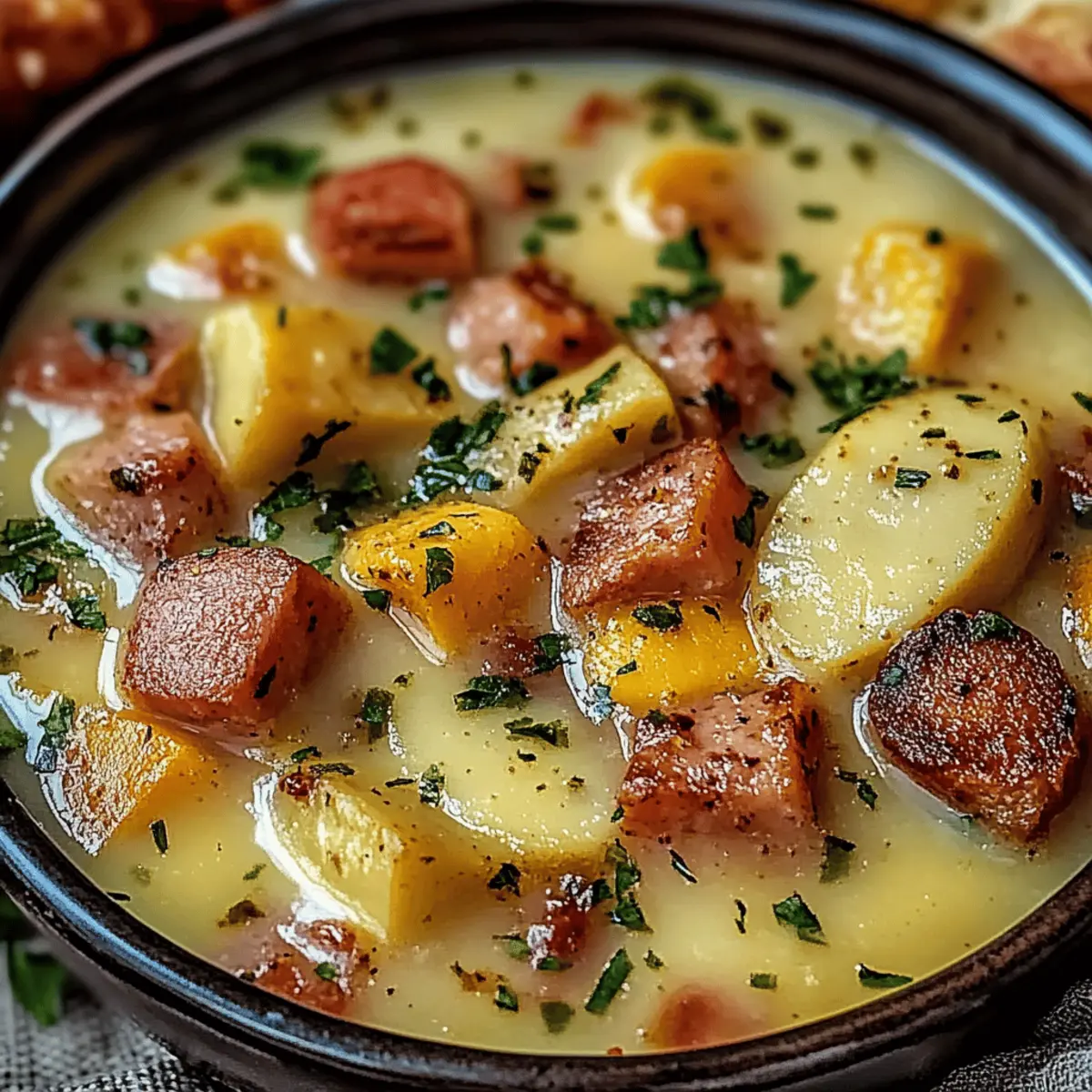 Kielbasa Potato Soup