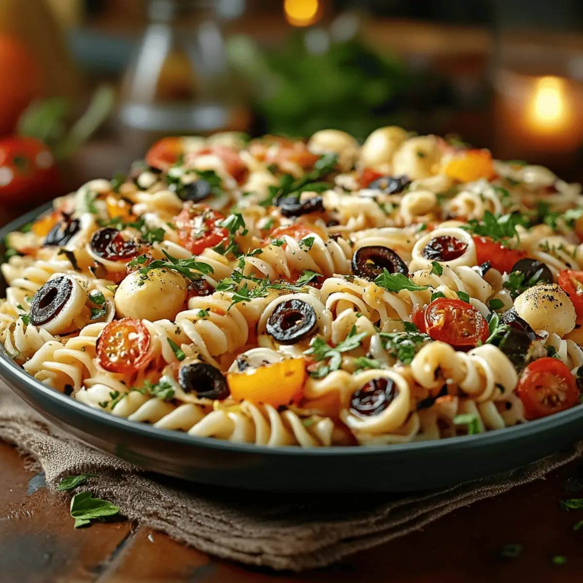 Eyeball Pasta Salad