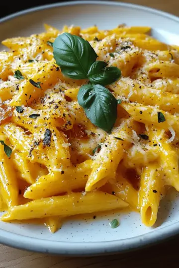 Cheesy Orange Pasta