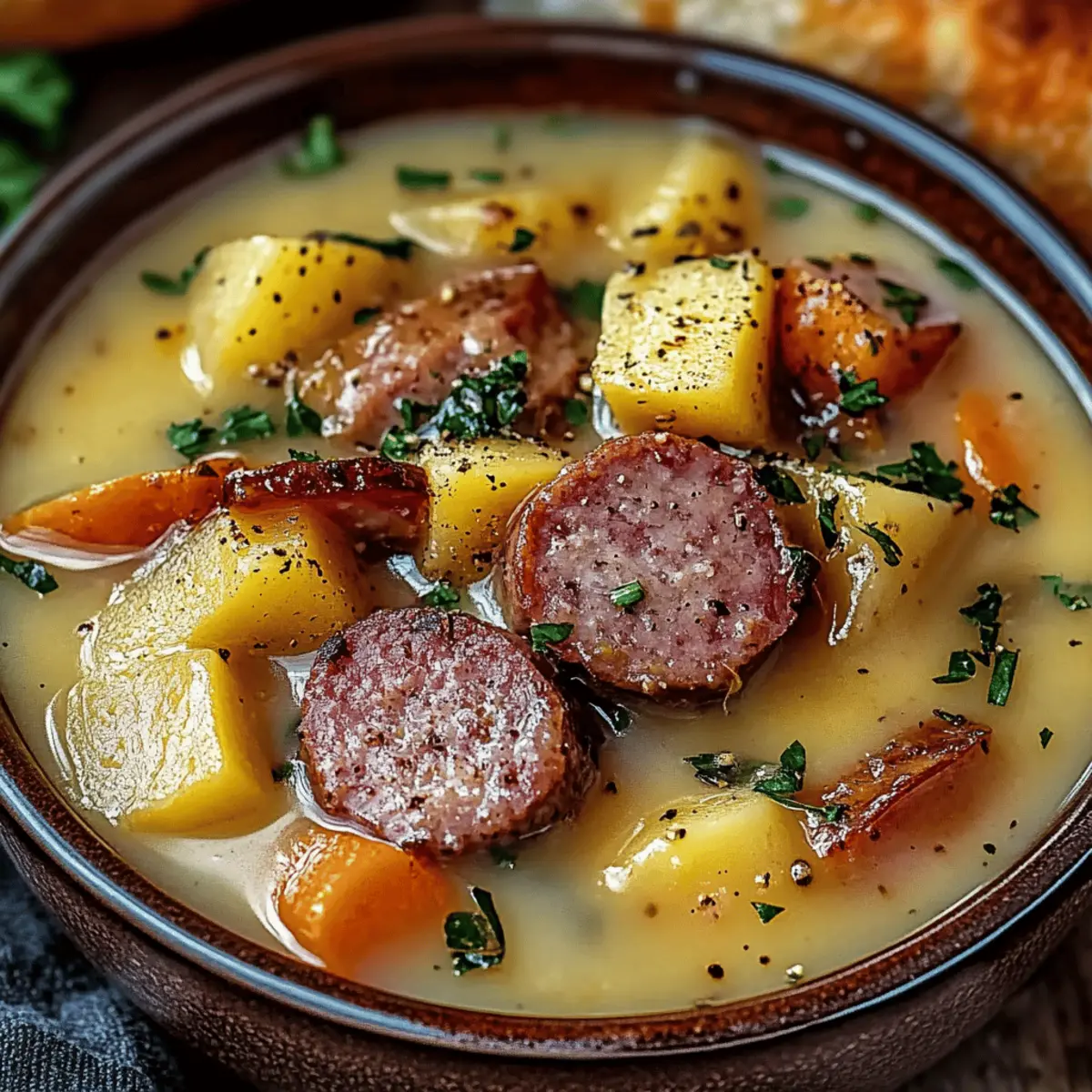 Kielbasa Potato Soup