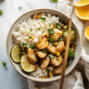 Honey Sesame Chicken Meal Prep Bowls