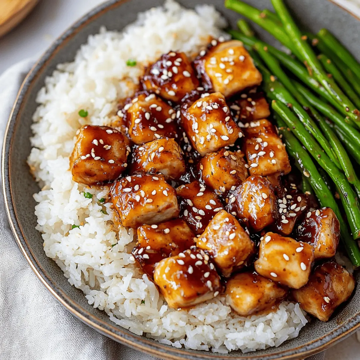 Healthy Sesame Chicken