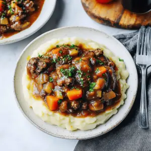 Vegan Mushroom Bourguignon