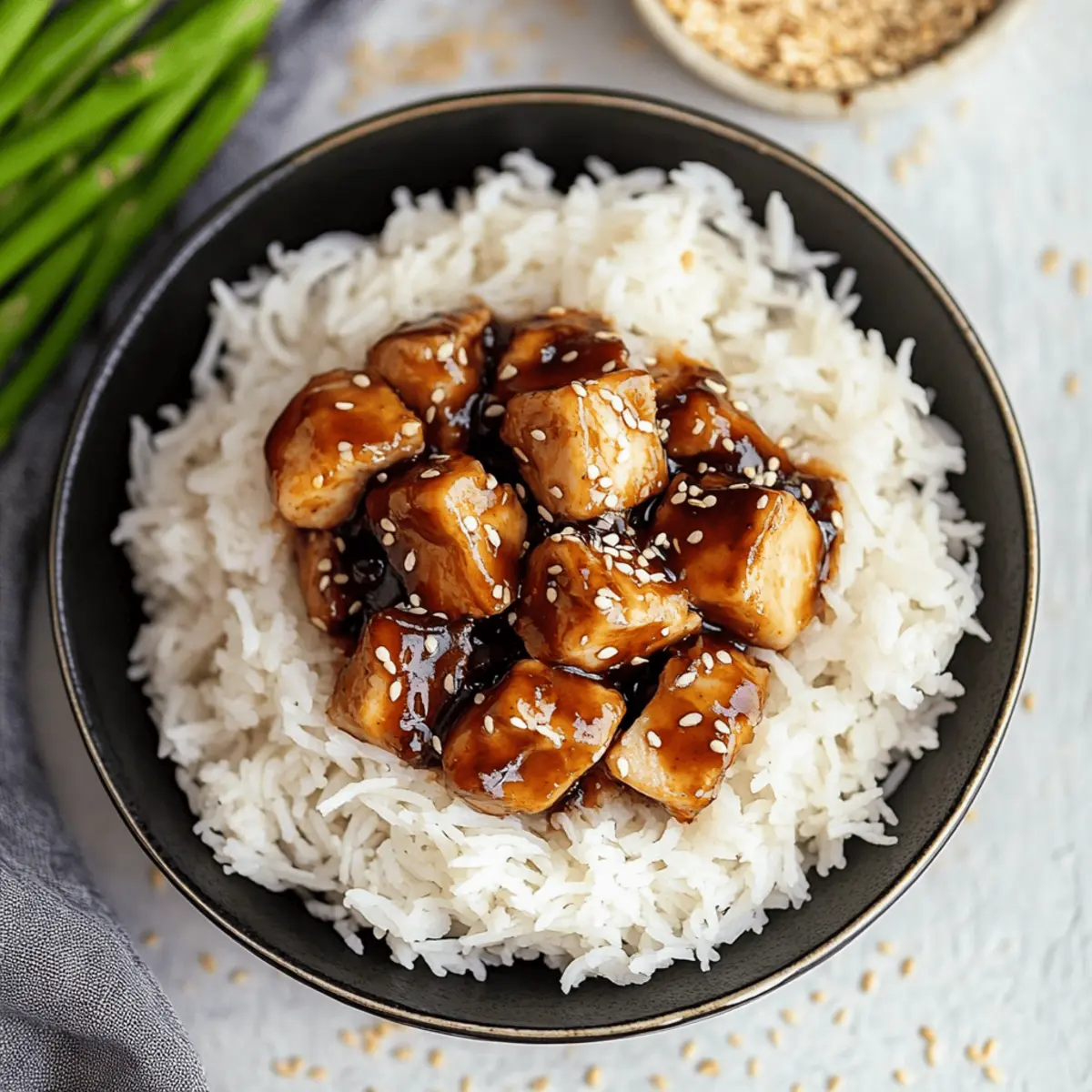Healthy Sesame Chicken