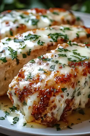 Garlic Parmesan Chicken Meatloaf