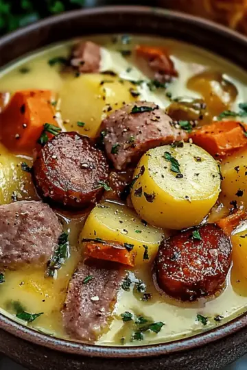 Kielbasa Potato Soup