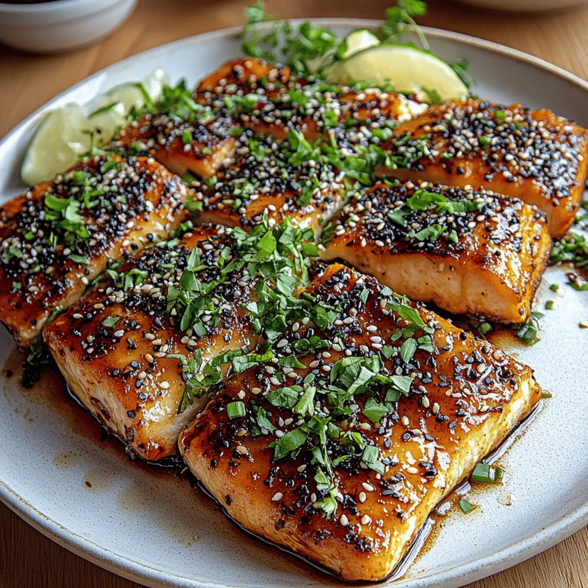 Broiled Miso Salmon