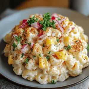 Creamy American Macaroni Salad