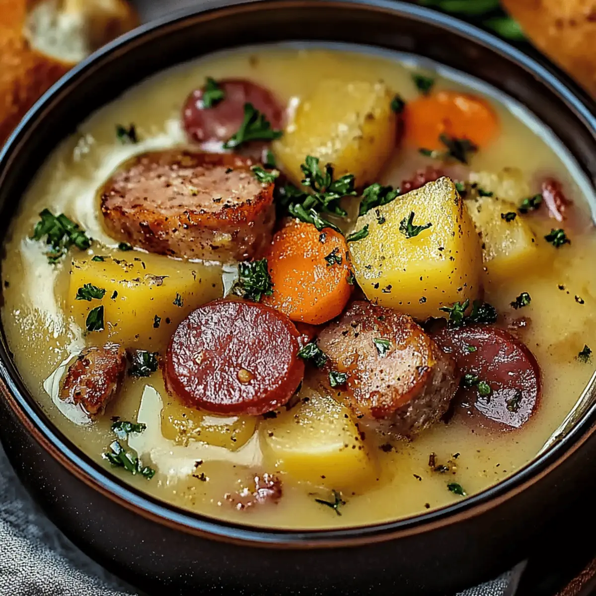 Kielbasa Potato Soup