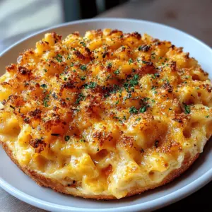 Creamy Baked Cheddar Mac-and-Cheese