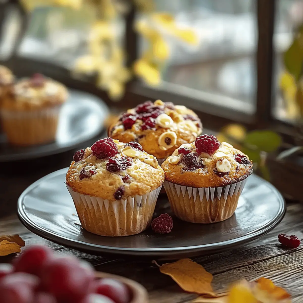 Cranberry Orange Pecan Muffins