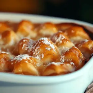 Apple Bubble Up Casserole