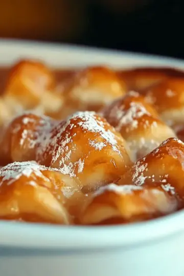 Apple Bubble Up Casserole