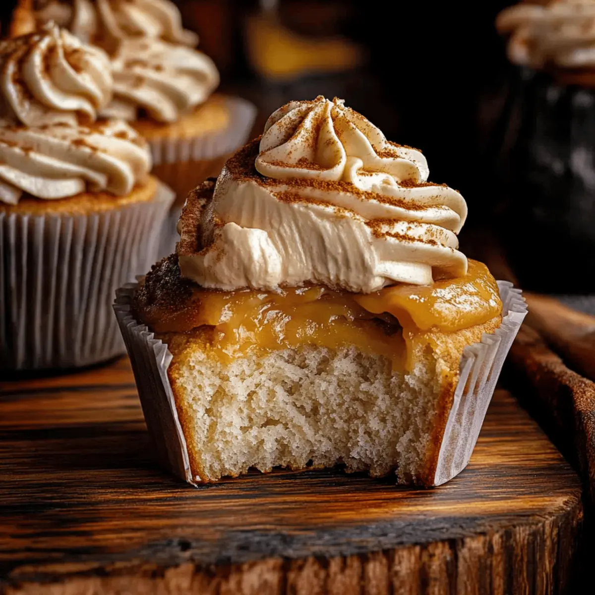 Butterbeer Cupcakes