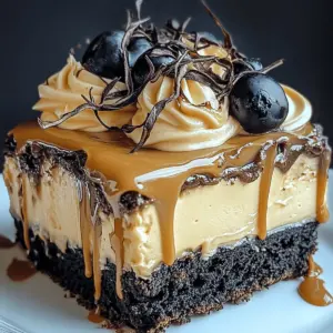 Milky Way Caramel Cheesecake Brownies
