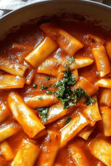 Tteokbokki (Spicy Korean Rice Cakes)