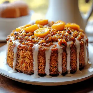 Autumn Pumpkin Honey Bun Cake