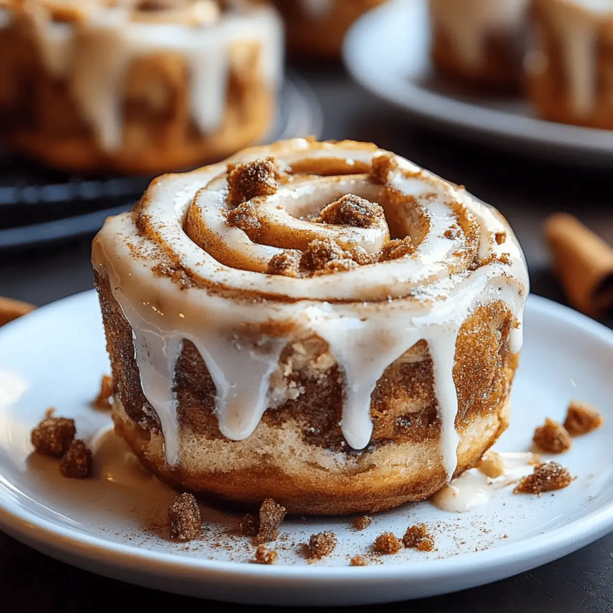 Pumpkin Cinnamon Roll Muffins
