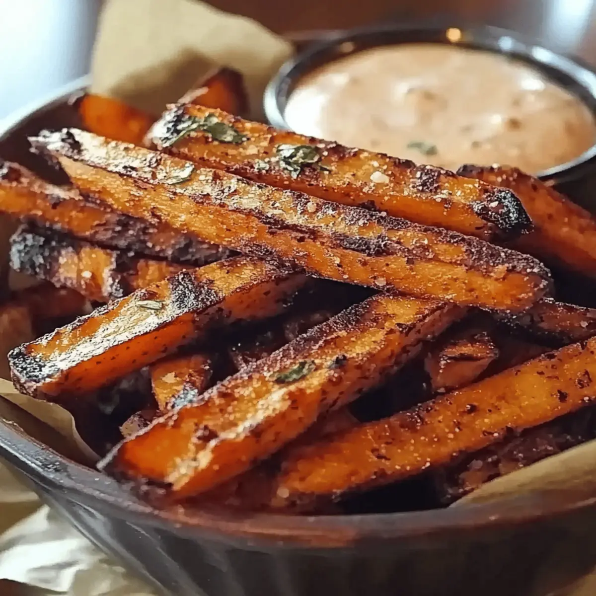 Crunchy Baked Sweet Potato Fries
