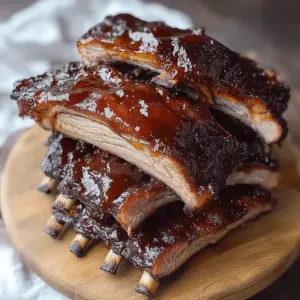 Slow Cooker BBQ Baby Back Ribs