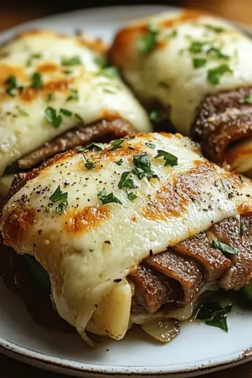 Keto Philly Cheesesteak Roll Ups