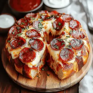 Pull Apart Pizza Bread