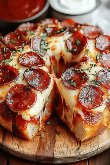 Pull Apart Pizza Bread