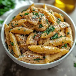 Garlic Parmesan Chicken Pasta